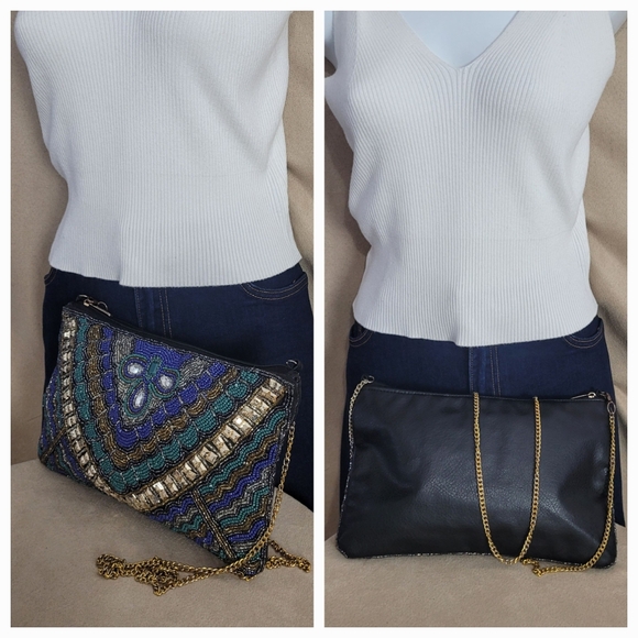 Beaded Crossbody bag - Picture 3 of 11